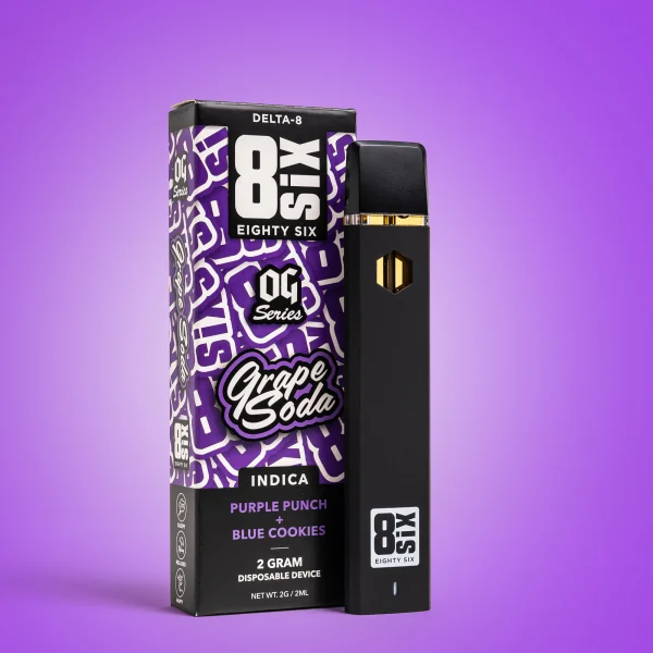 EightSix Grape Soda