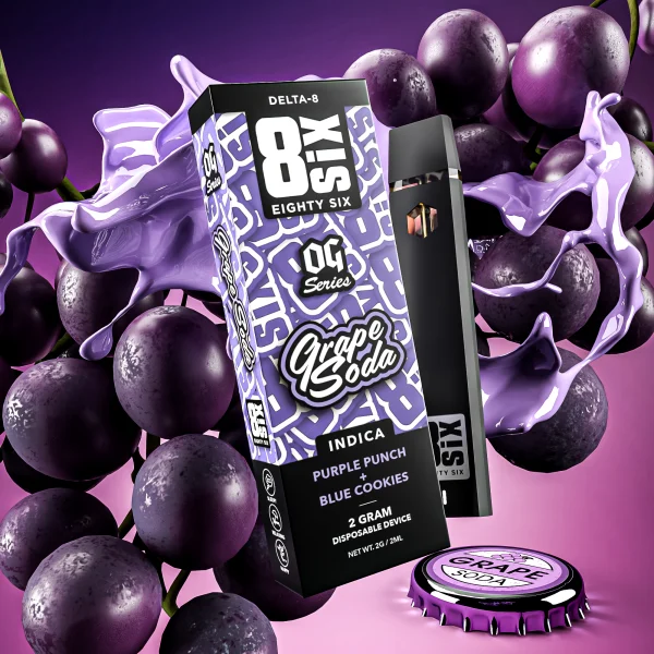 EightSix Grape Soda